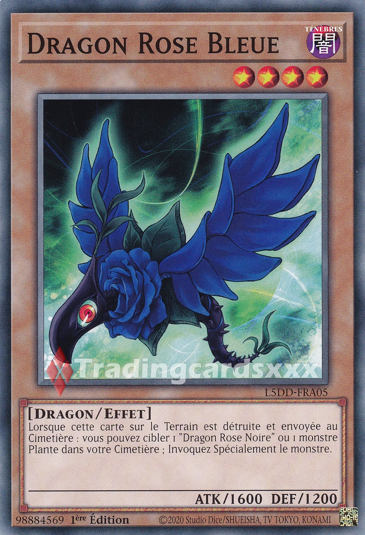 Yu-Gi-Oh! Dragon Rose Bleue : C L5DD-FRA05