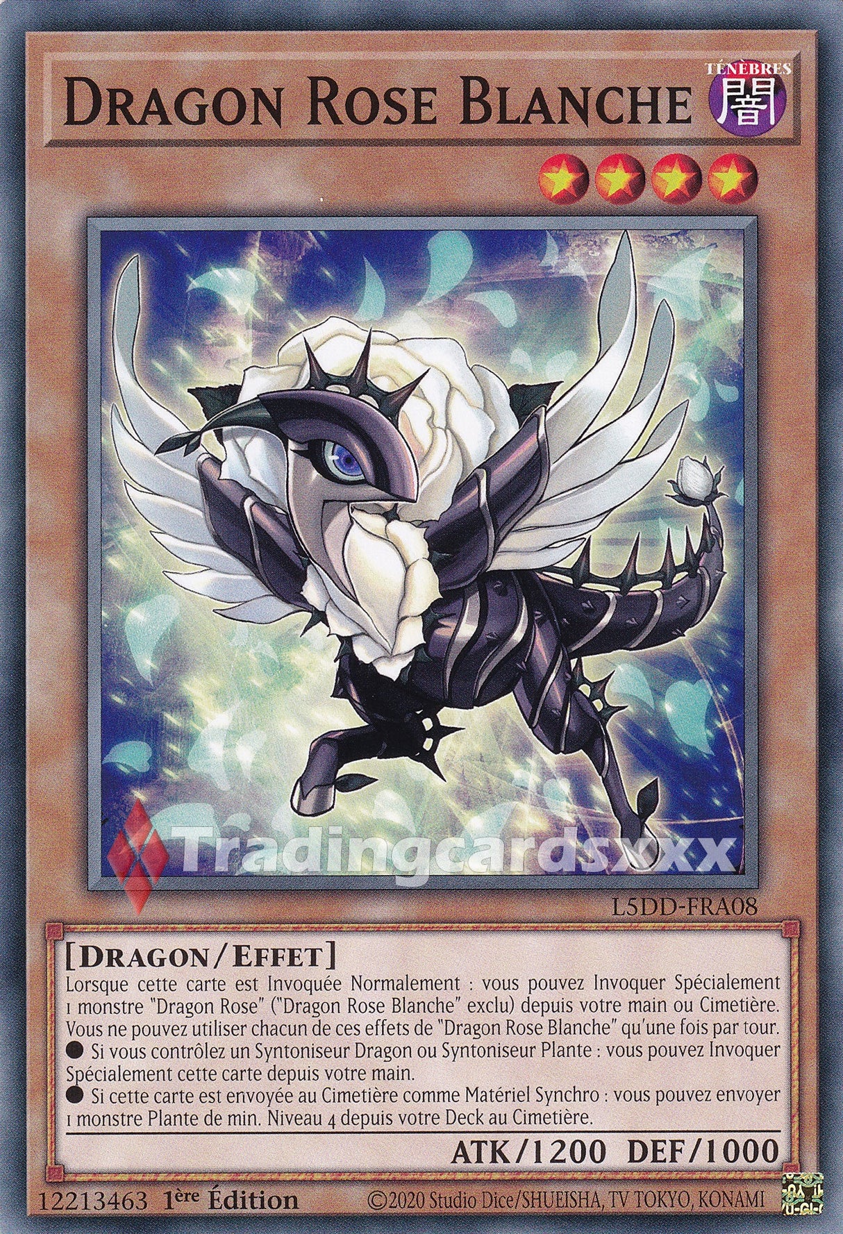 Yu-Gi-Oh! Dragon Rose Blanche : C L5DD-FRA08