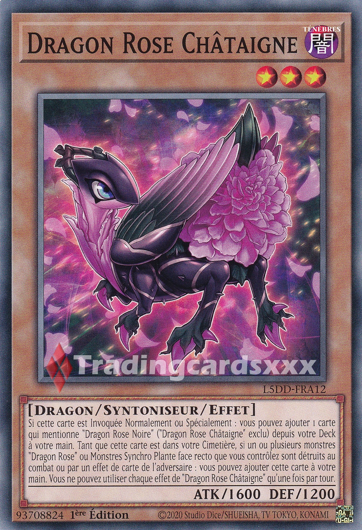 Yu-Gi-Oh! Dragon Rose Châtaigne : C L5DD-FRA12
