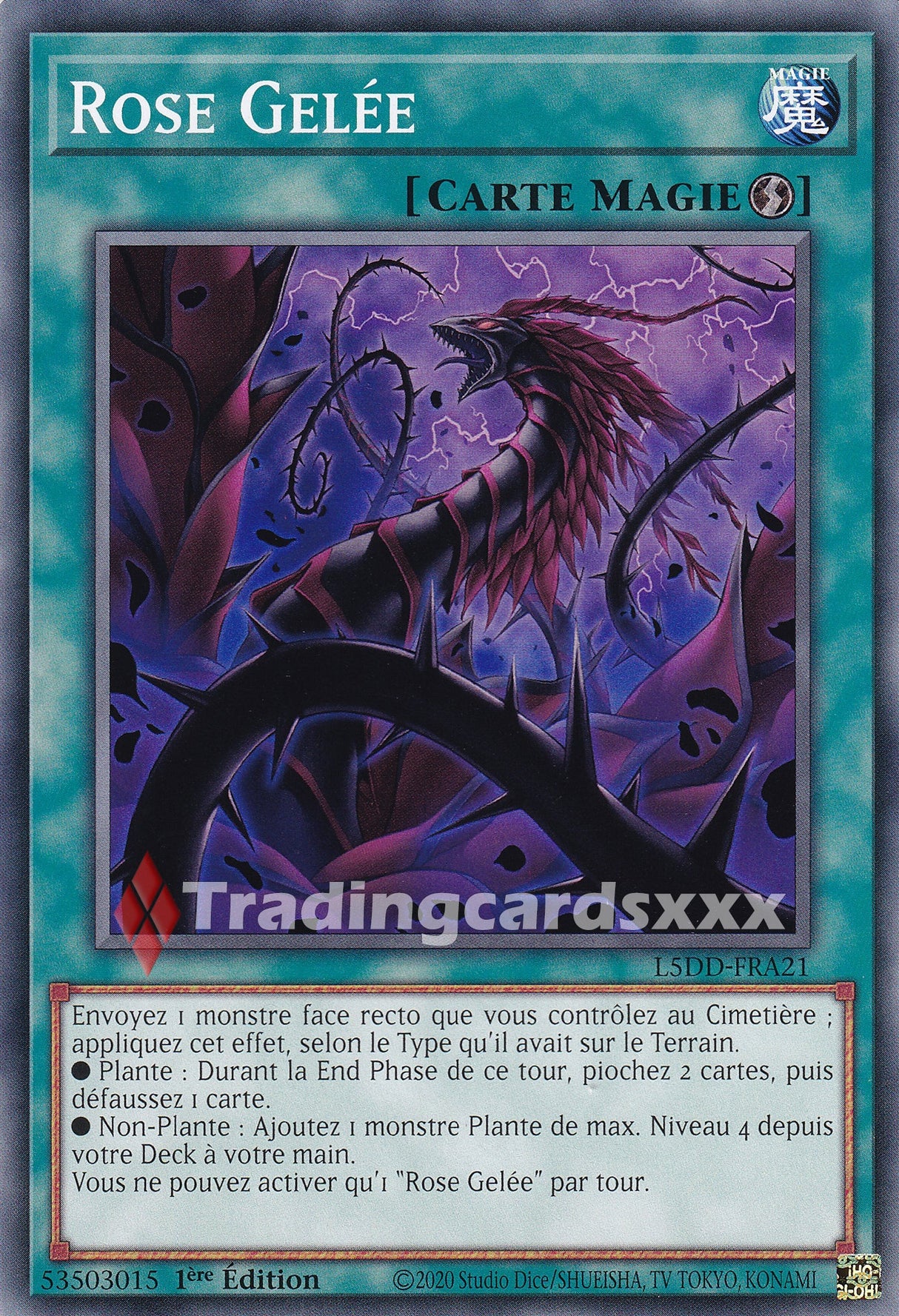 Yu-Gi-Oh! Rose Gelée : C L5DD-FRA21