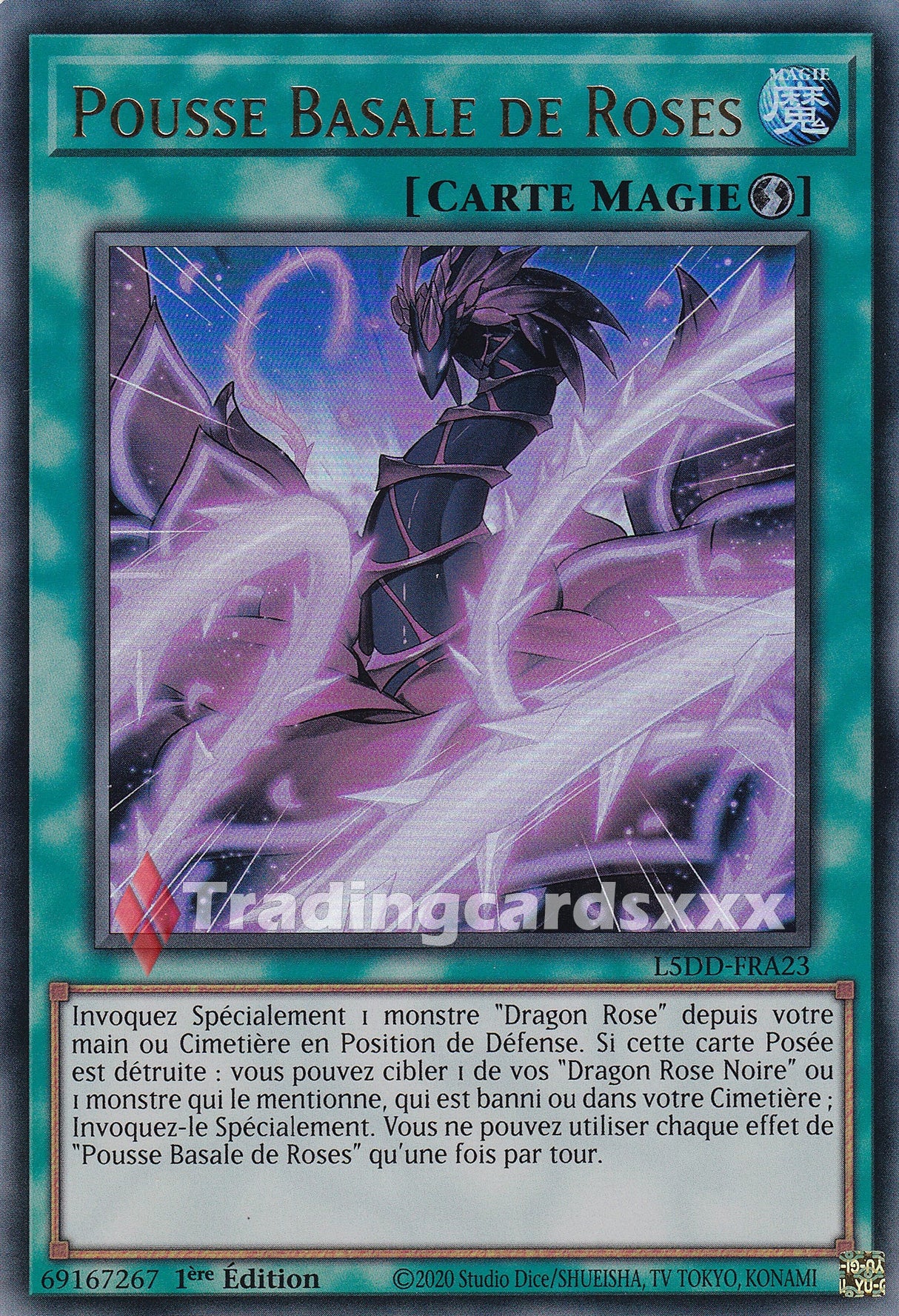 Yu-Gi-Oh! Pousse Basale de Roses : UR L5DD-FRA23