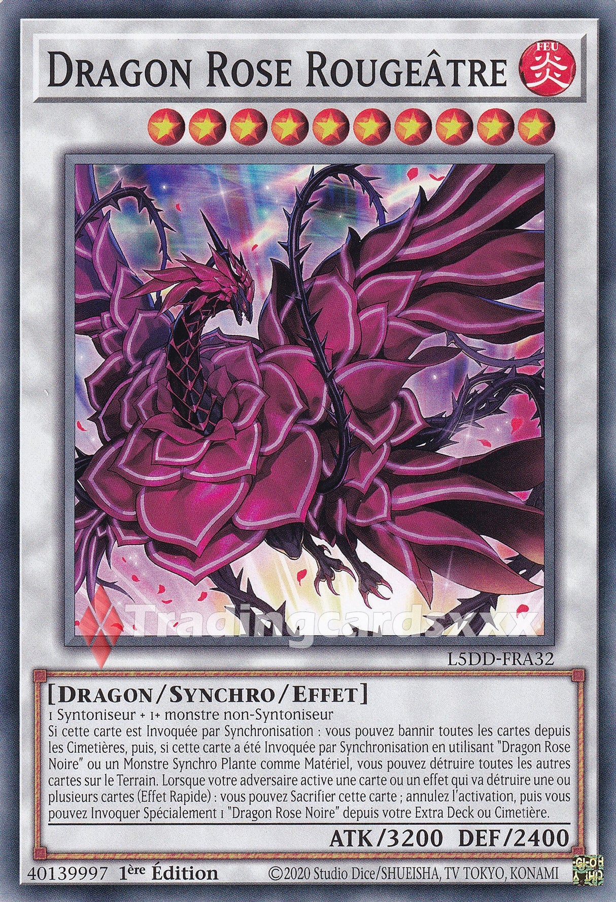 Yu-Gi-Oh! Dragon Rose Rougeâtre : C L5DD-FRA32