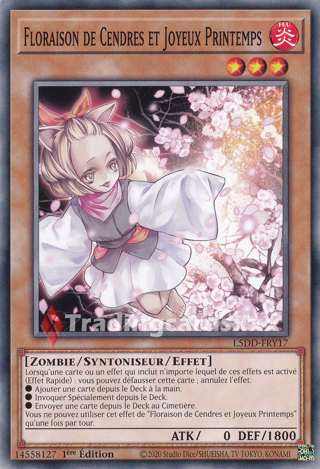 Yu-Gi-Oh! Floraison de Cendres et Joyeux Printemps : C L5DD-FRY17