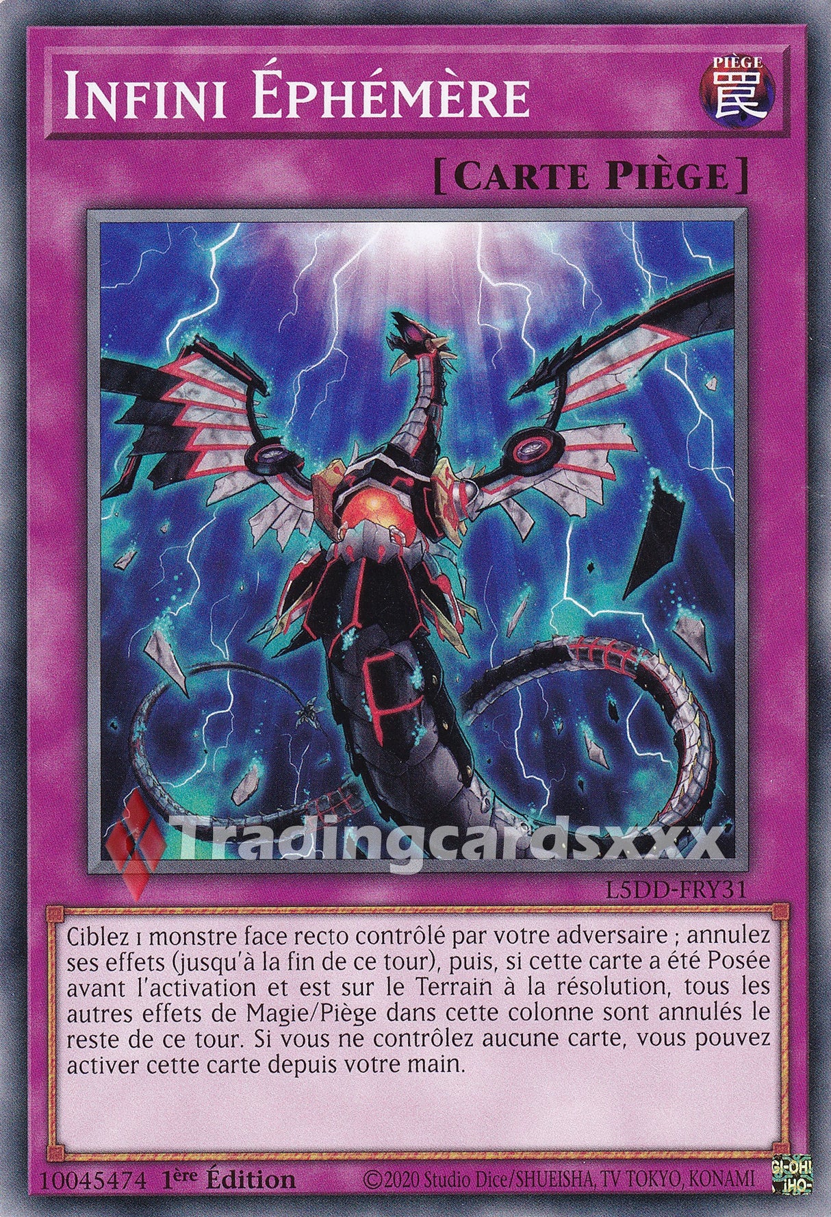Yu-Gi-Oh! Infini Éphémère : C L5DD-FRY31