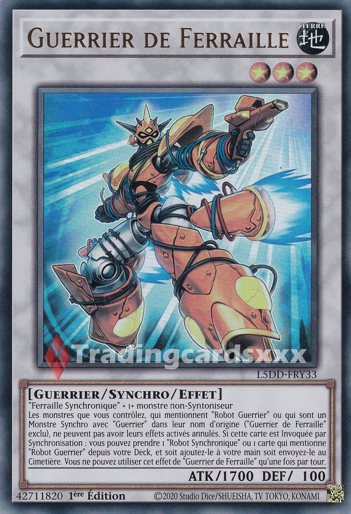 Yu-Gi-Oh! Guerrier de Ferraille : UR L5DD-FRY33
