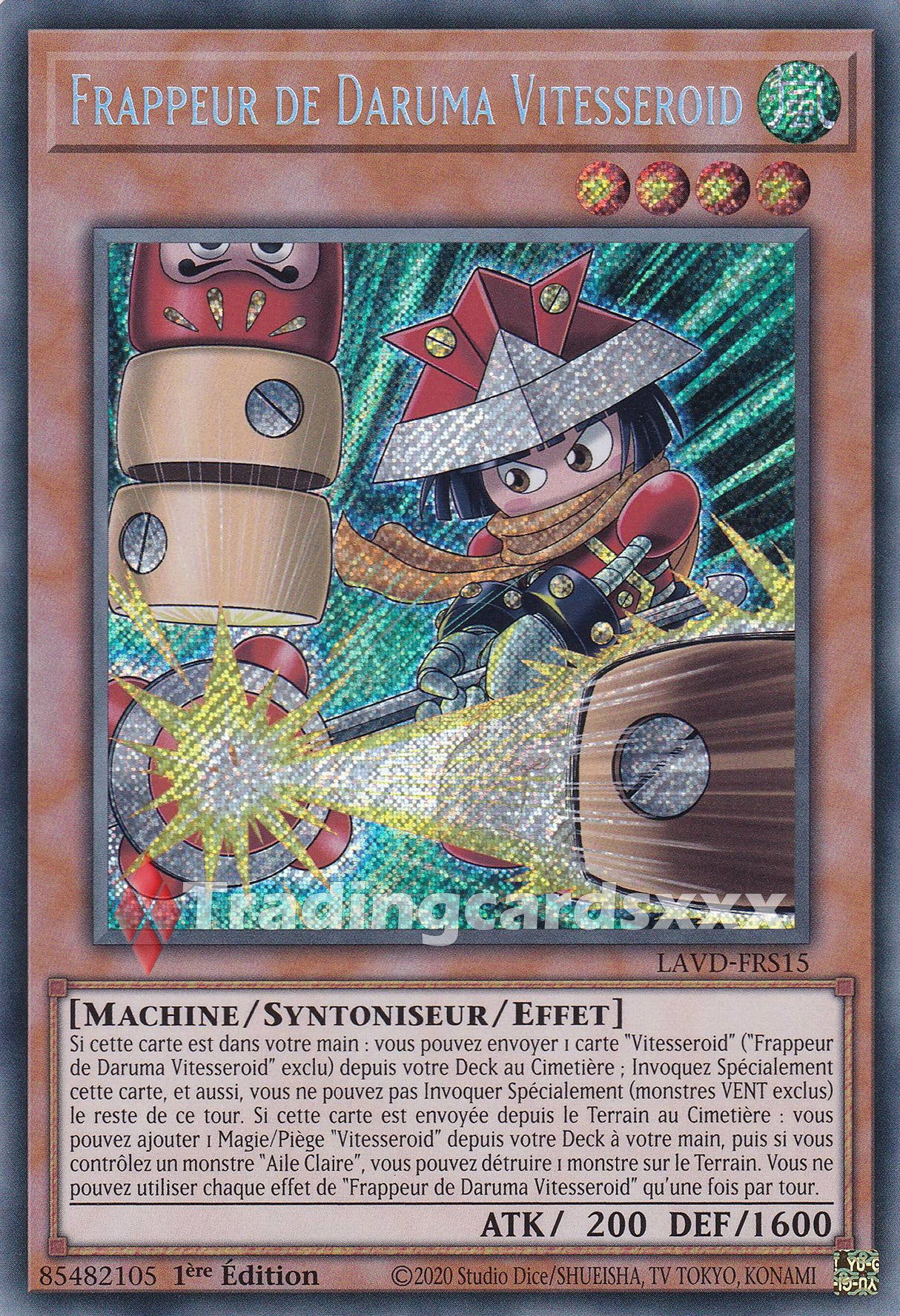 Yu-Gi-Oh! Frappeur de Daruma Vitesseroid : SE LAVD-FRS15