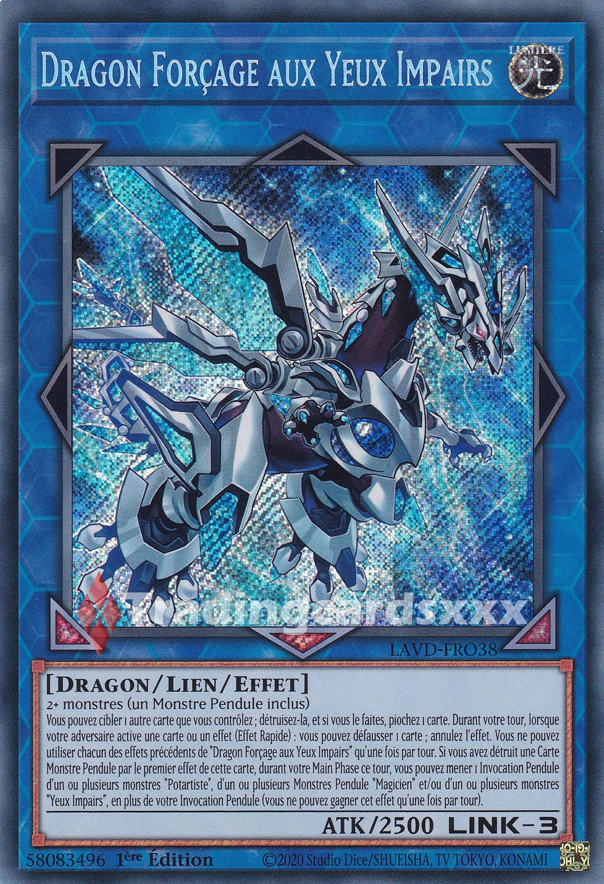 Yu-Gi-Oh! Dragon Forçage aux Yeux Impairs : SE LAVD-FRO38