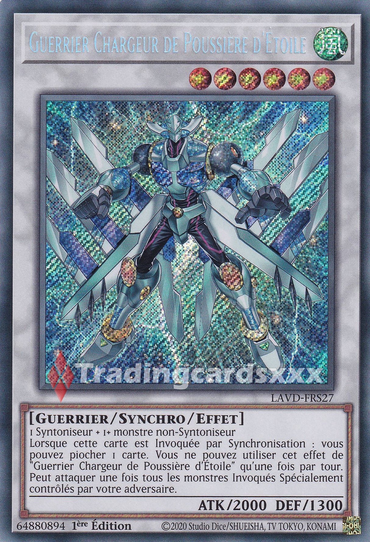 Yu-Gi-Oh! Guerrier Chargeur de Poussière d'Étoile : SE LAVD-FRS27