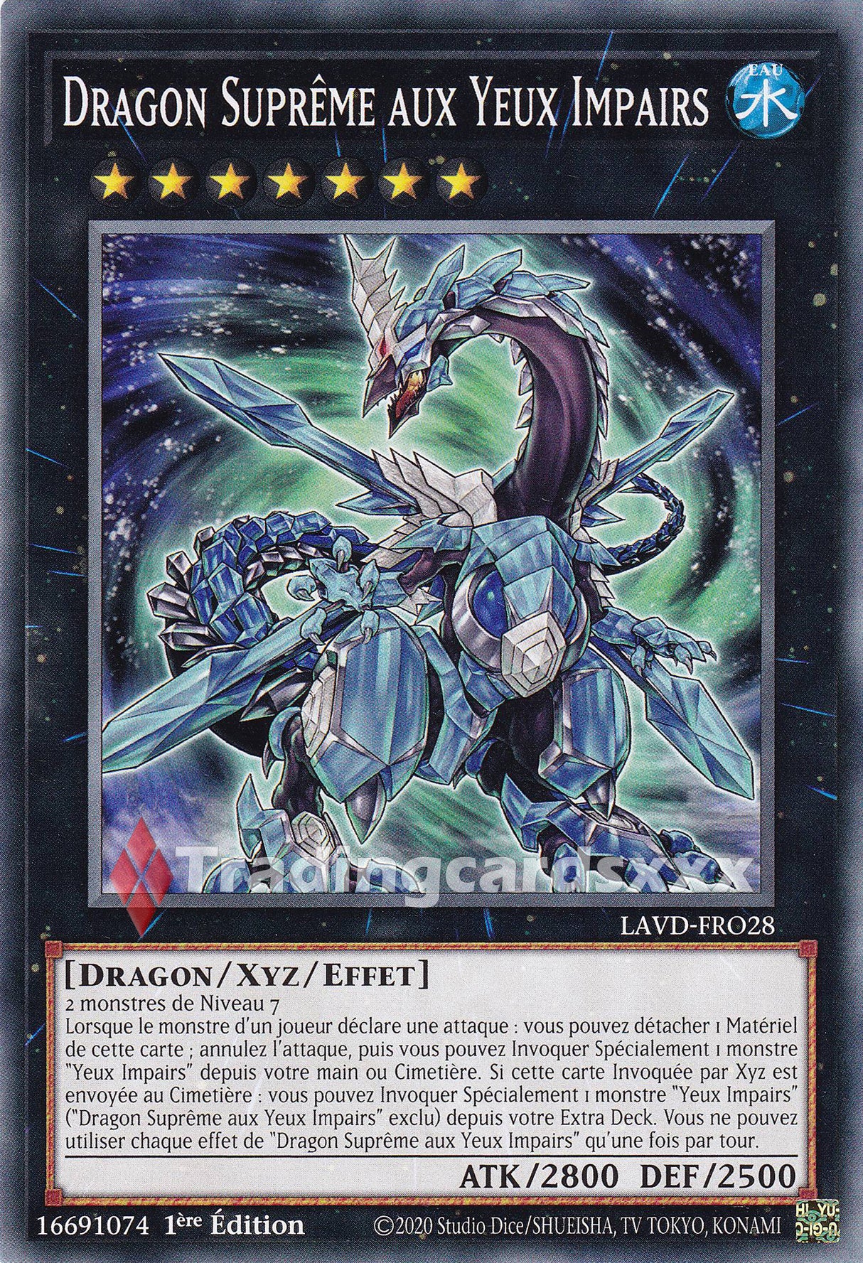 Yu-Gi-Oh! Dragon Suprême aux Yeux Impairs : C LAVD-FRO28
