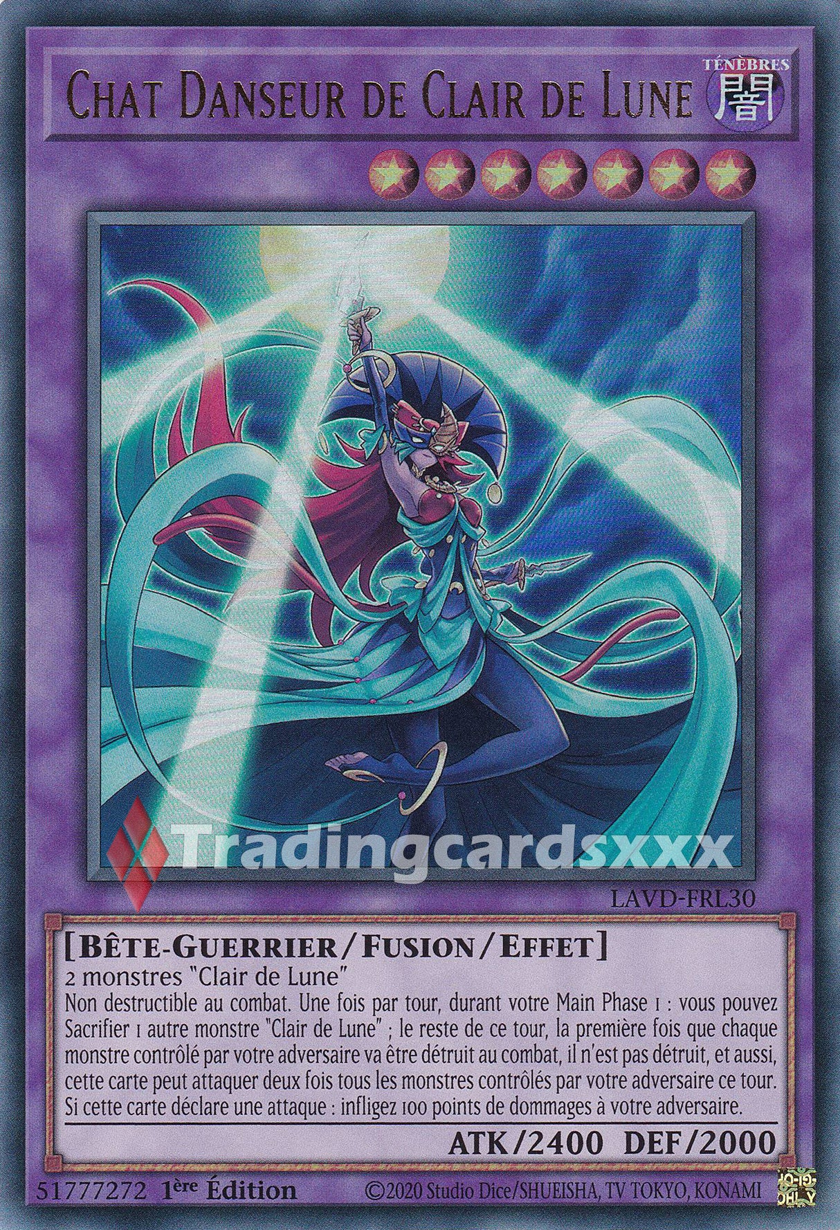 Yu-Gi-Oh! Chat Danseur de Clair de Lune : UR LAVD-FRL30