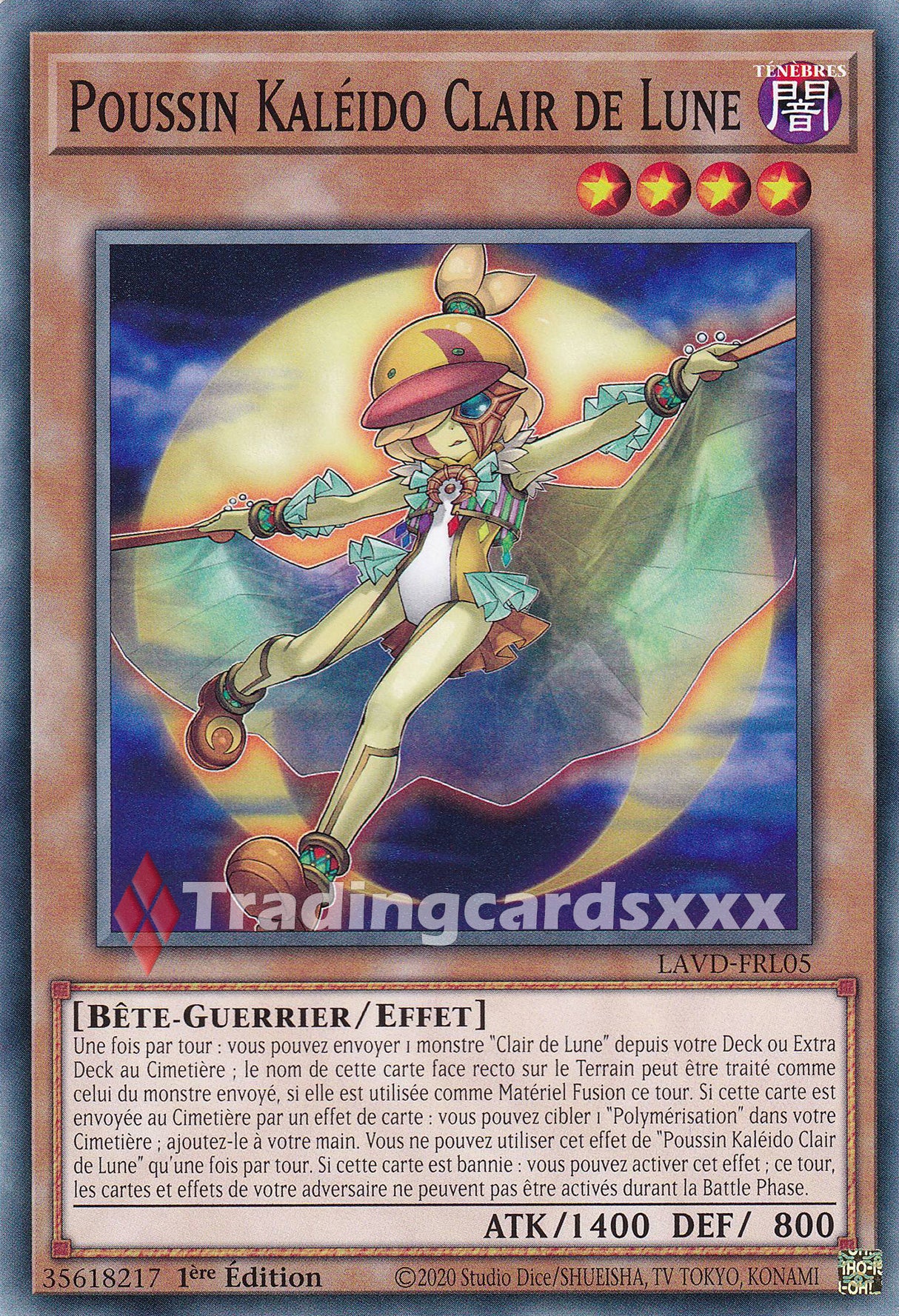 Yu-Gi-Oh! Poussin Kaléido Clair de Lune : C LAVD-FRL05