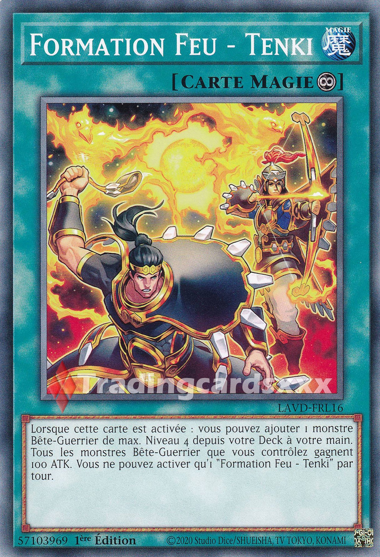 Yu-Gi-Oh! Formation Feu - Tenki : C LAVD-FRL16