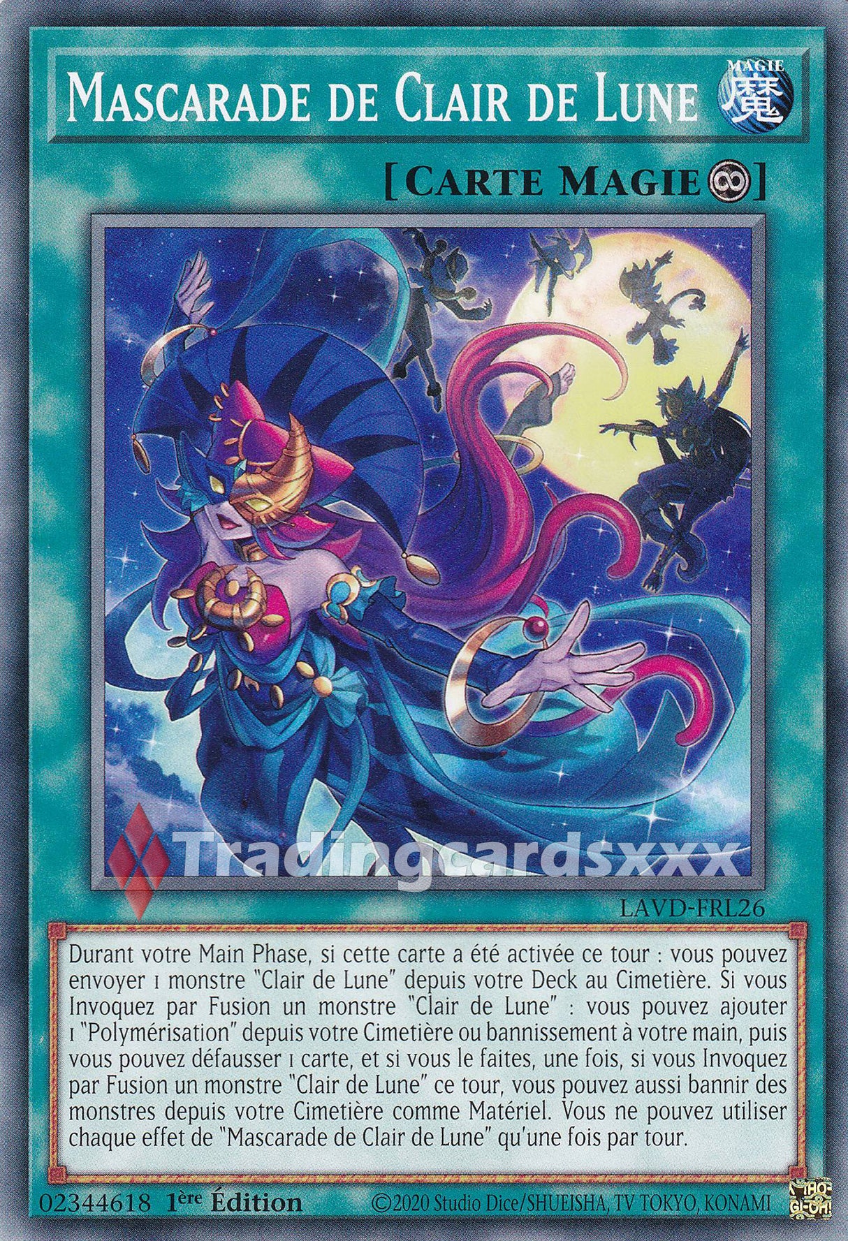 Yu-Gi-Oh! Mascarade de Clair de Lune : C LAVD-FRL26