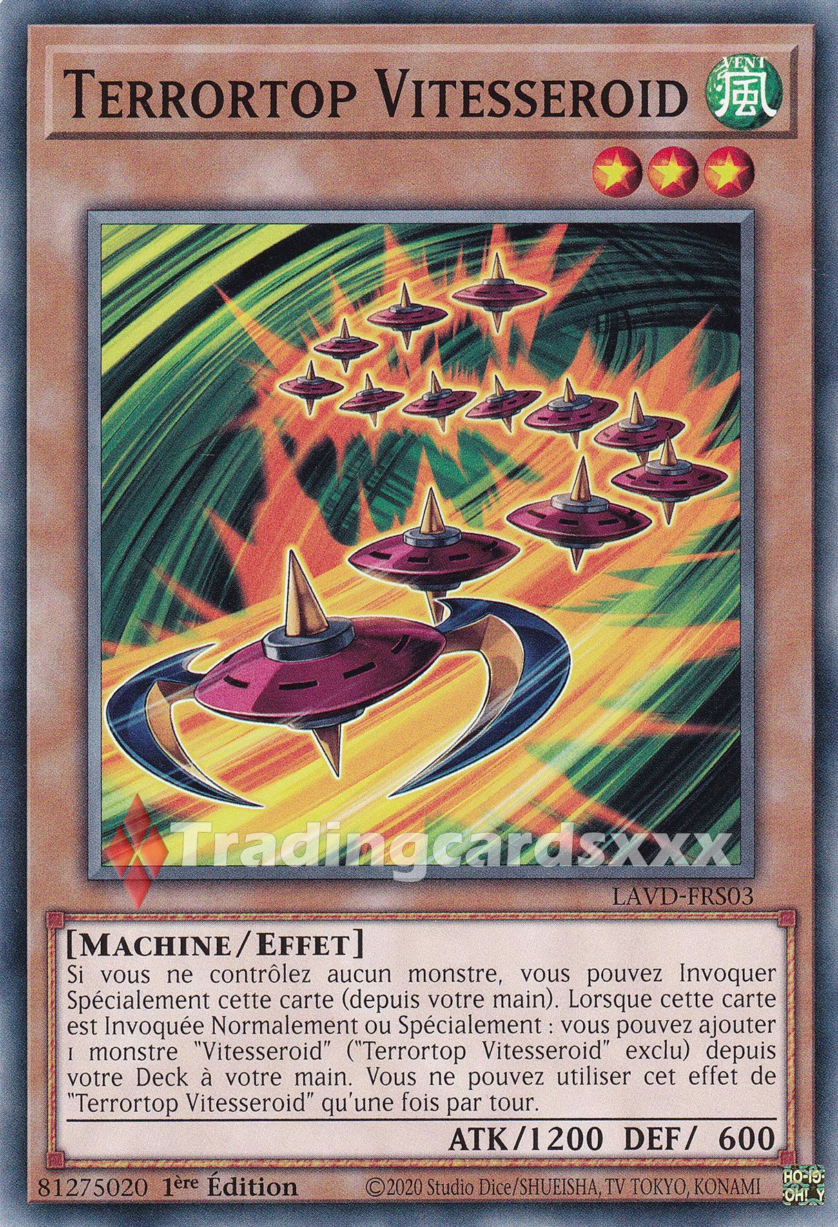 Yu-Gi-Oh! Terrortop Vitesseroid : C LAVD-FRS03