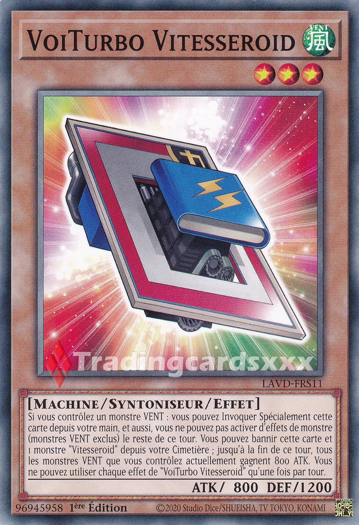 Yu-Gi-Oh! VoiTurbo Vitesseroid : C LAVD-FRS11