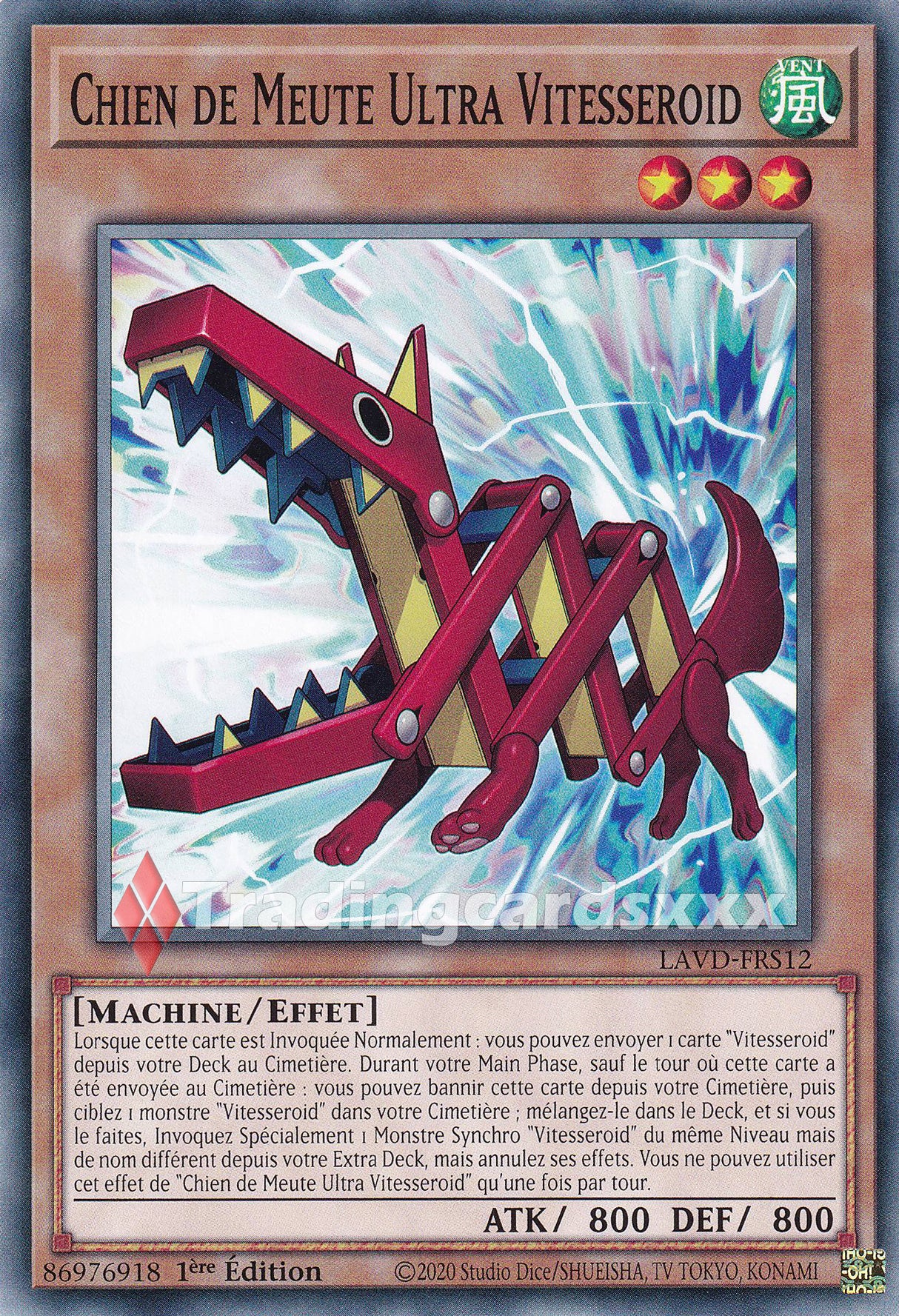Yu-Gi-Oh! Chien de Meute Ultra Vitesseroid : C LAVD-FRS12