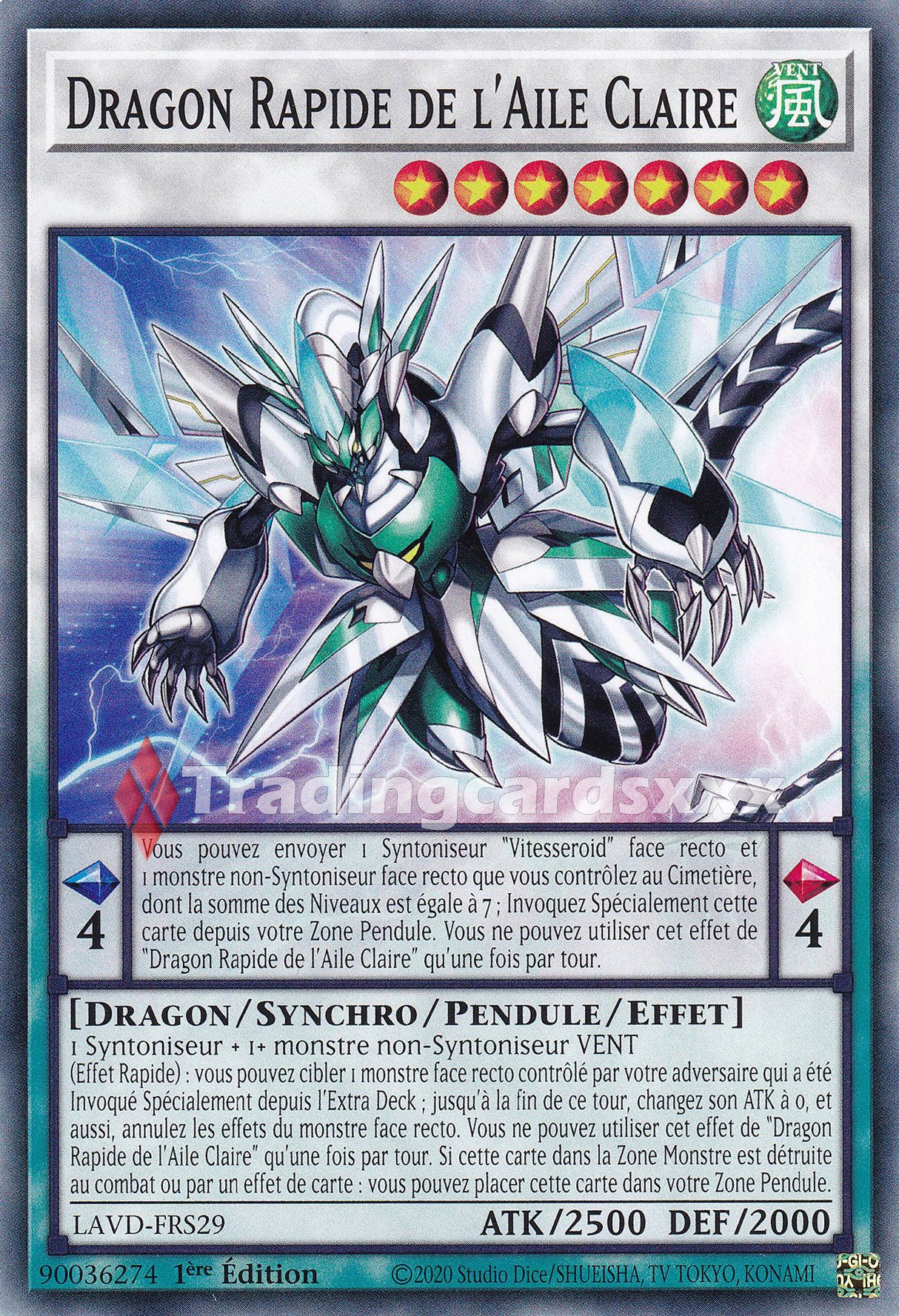 Yu-Gi-Oh! Dragon Rapide de l'Aile Claire : C LAVD-FRS29