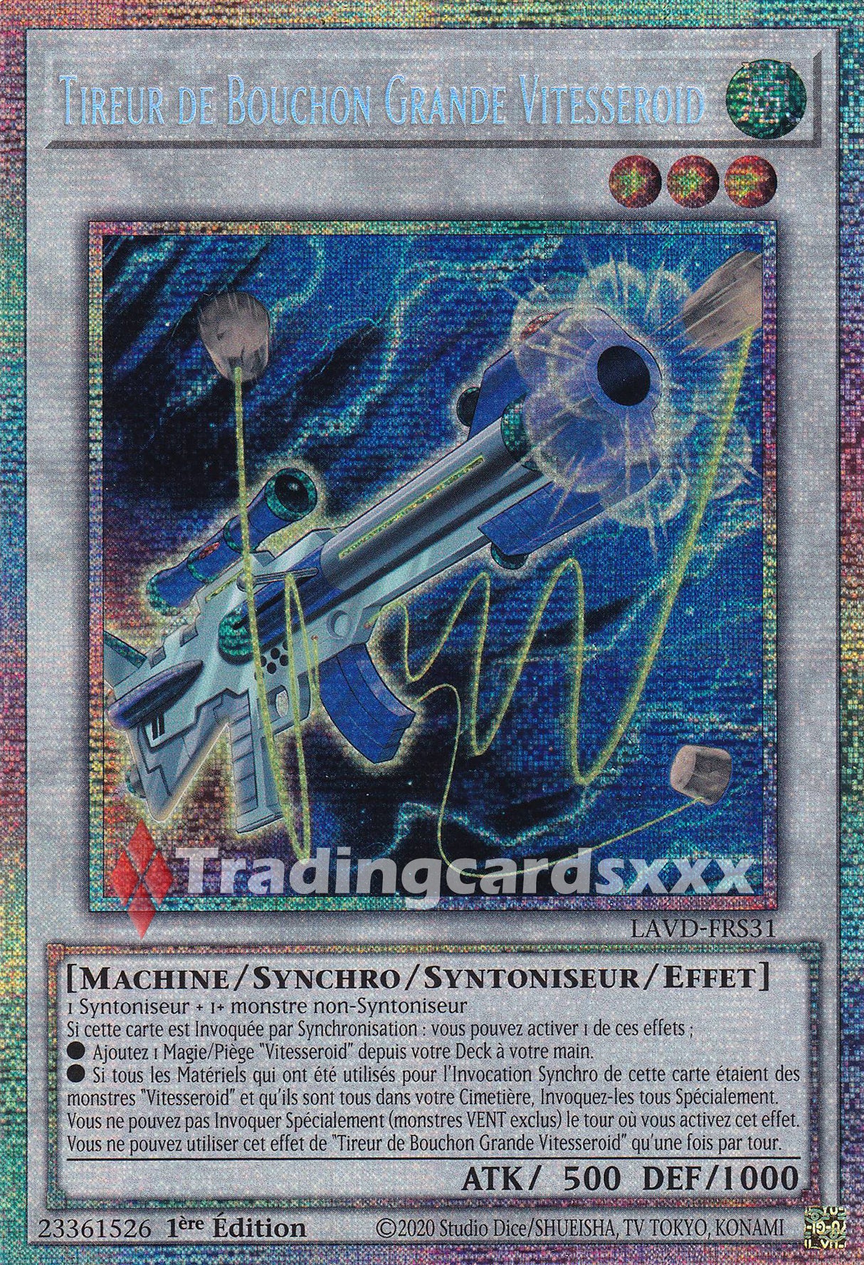Yu-Gi-Oh! Tireur de Bouchon Grande Vitesseroid : STAR LAVD-FRS31