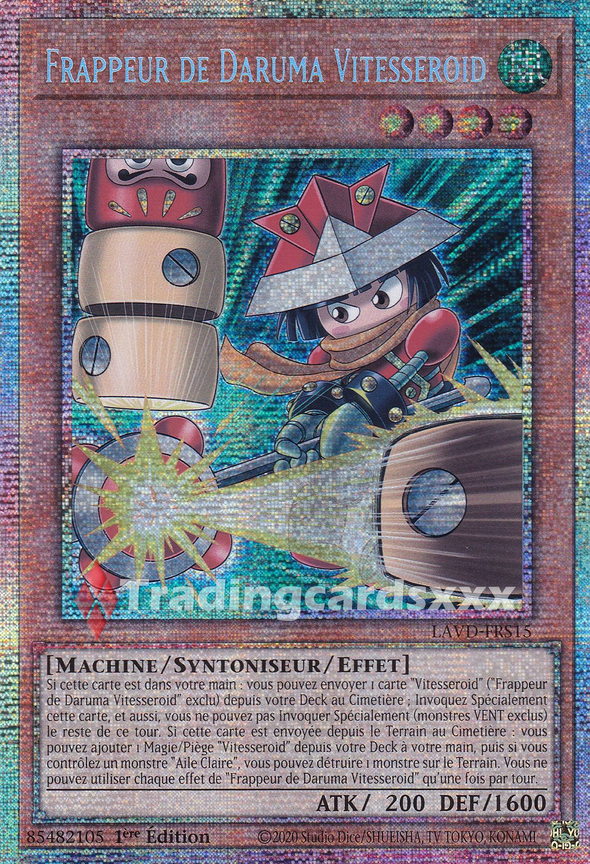 Yu-Gi-Oh! Frappeur de Daruma Vitesseroid : STAR LAVD-FRS15