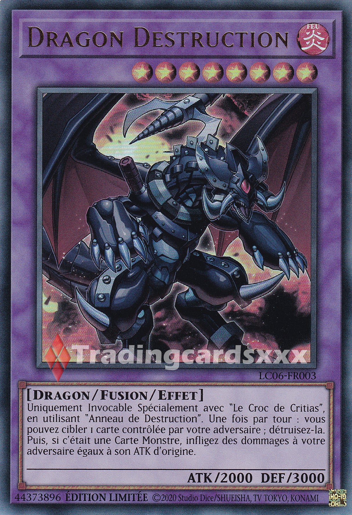 Yu-Gi-Oh! Dragon Destruction : UR LC06-FR003