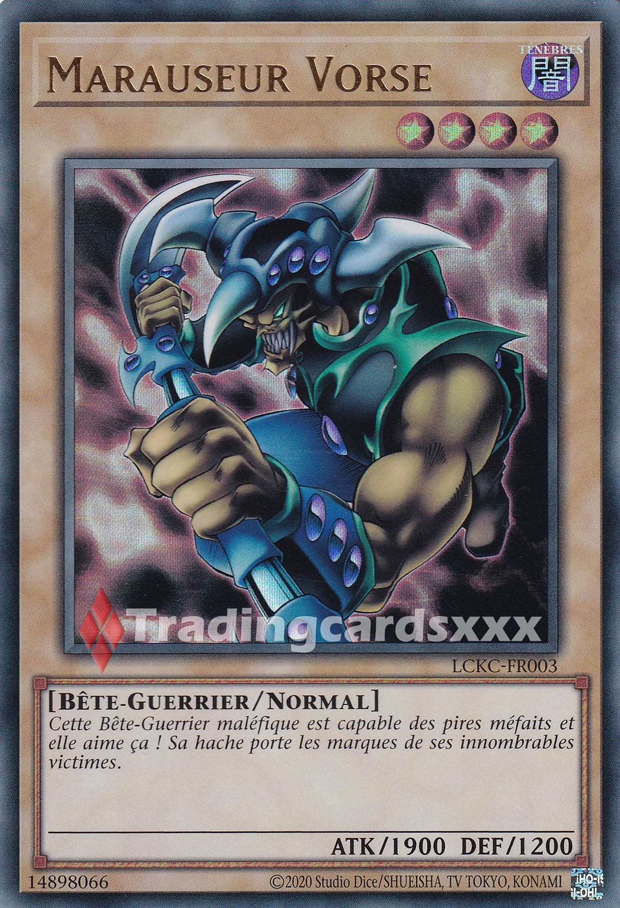 Yu-Gi-Oh! Marauseur Vorse : UR LCKC-FR003