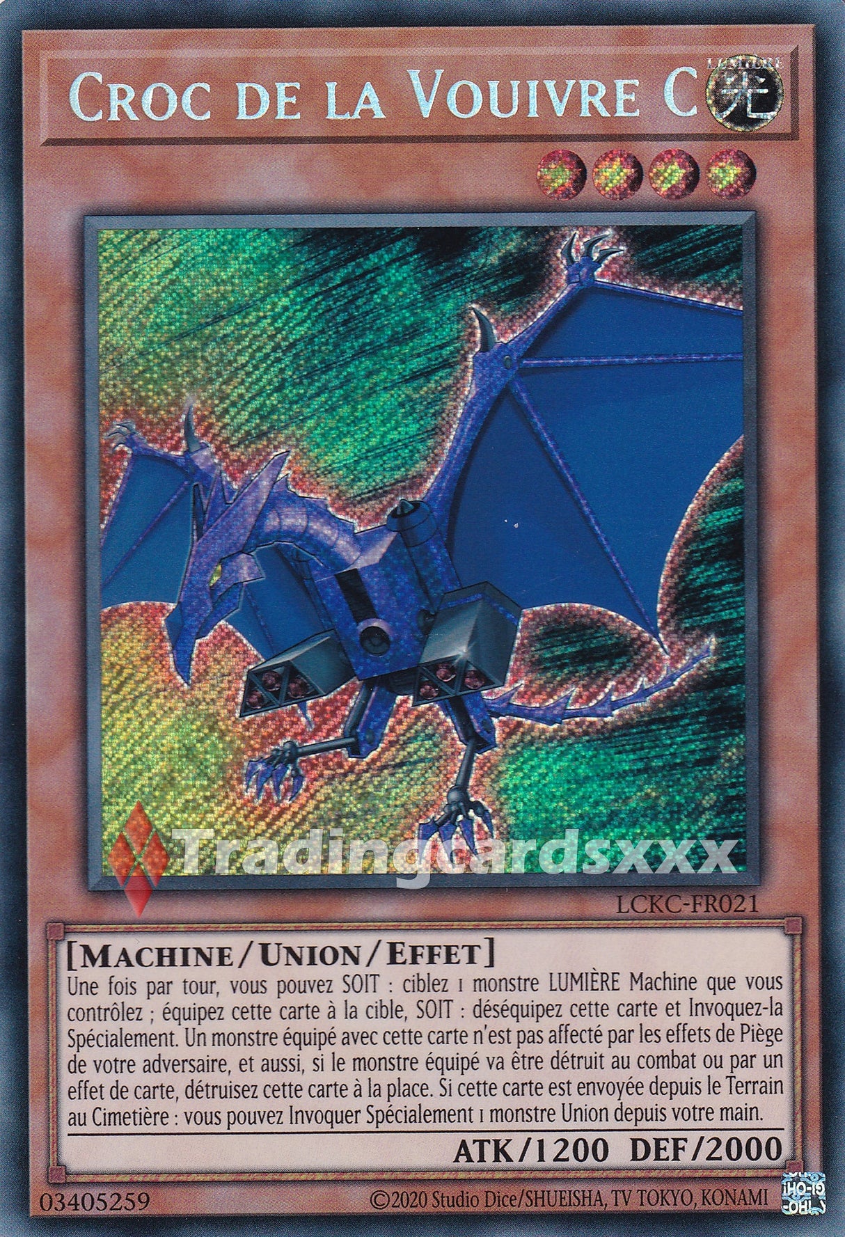 Yu-Gi-Oh! Croc de la Vouivre C : SE LCKC-FR021