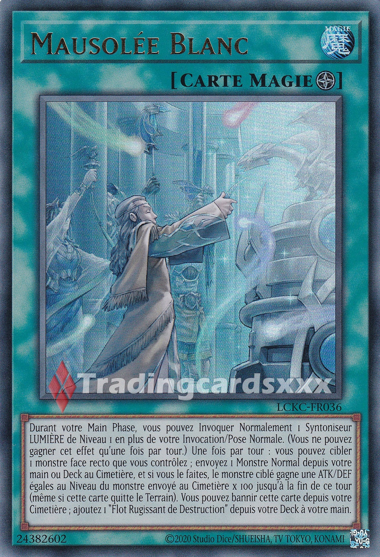 Yu-Gi-Oh! Mausolée Blanc : UR LCKC-FR036