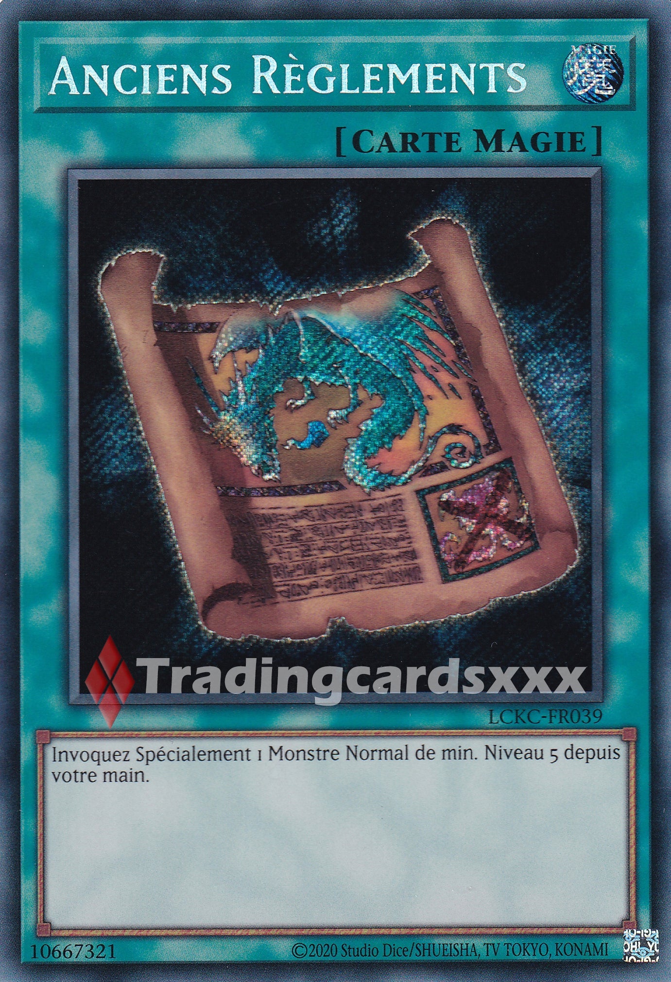 Yu-Gi-Oh! Anciens Règlements : SE LCKC-FR039