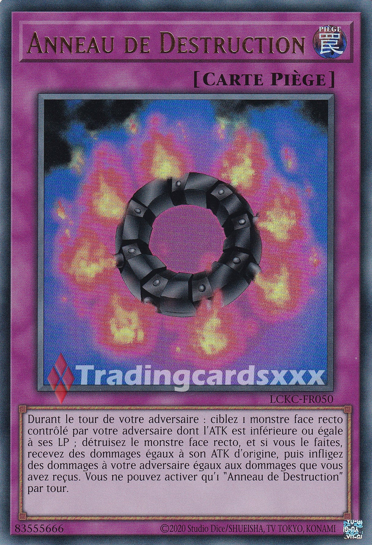 Yu-Gi-Oh! Anneau de Destruction : UR LCKC-FR050
