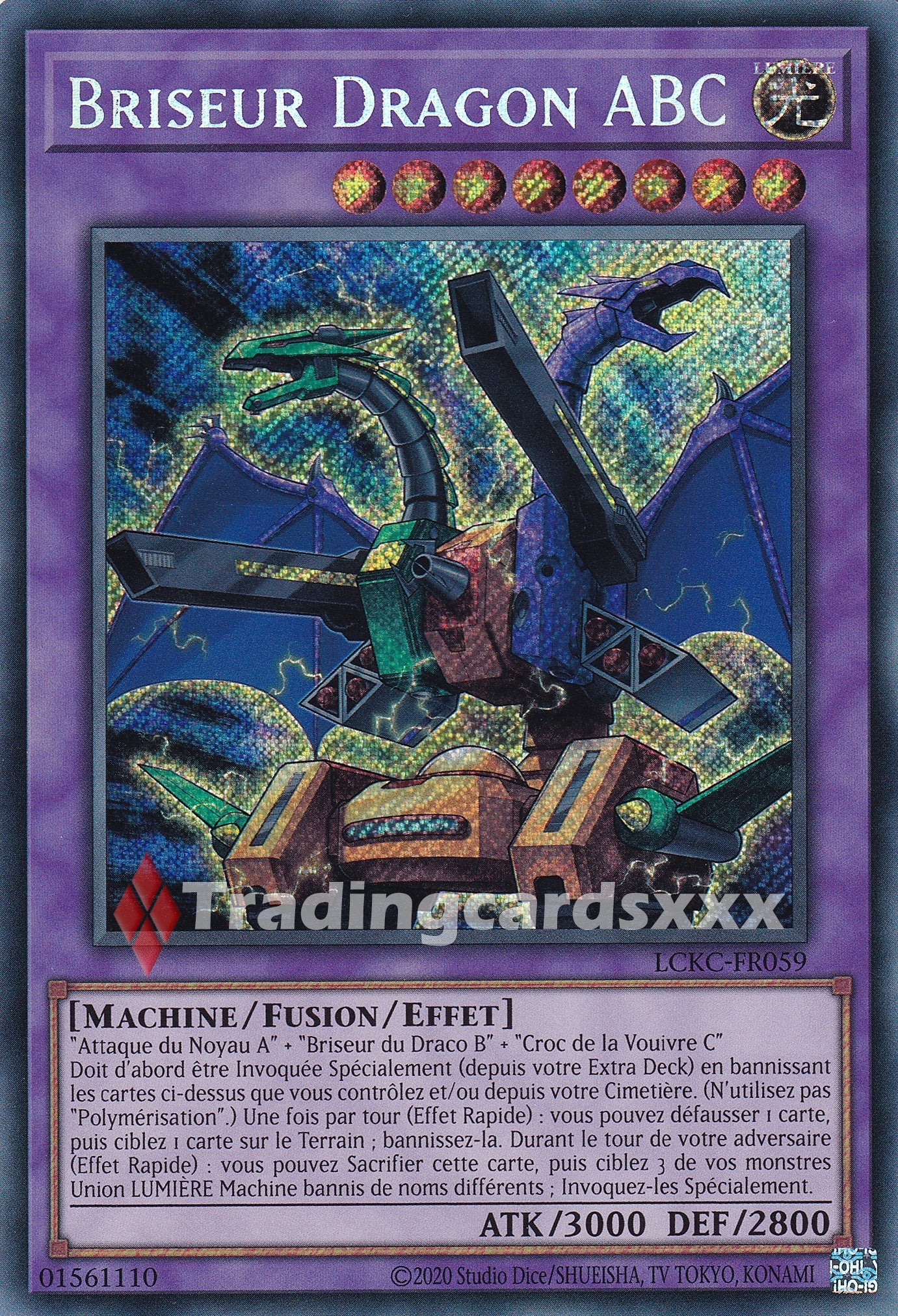 Yu-Gi-Oh! Briseur Dragon ABC : SE LCKC-FR059