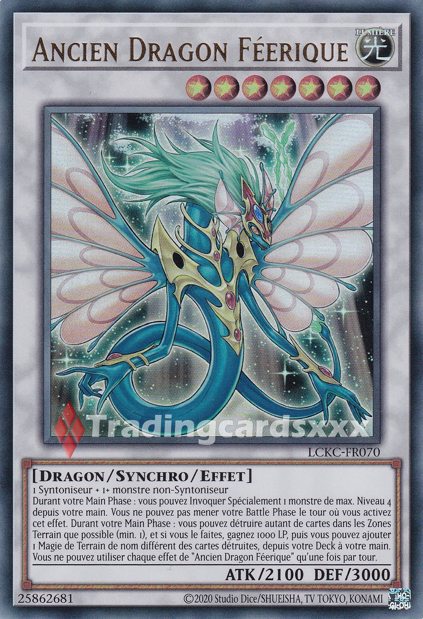 Yu-Gi-Oh! Ancien Dragon Féerique : UR LCKC-FR070