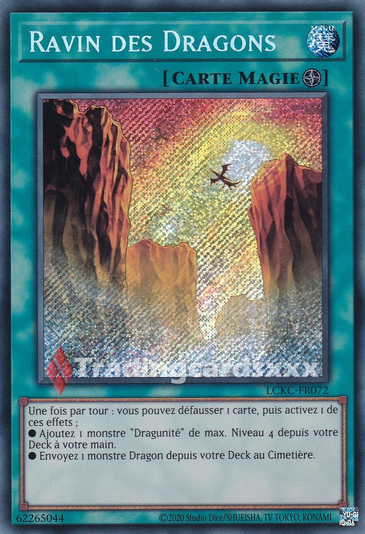 Yu-Gi-Oh! Ravin des Dragons : SE LCKC-FR072