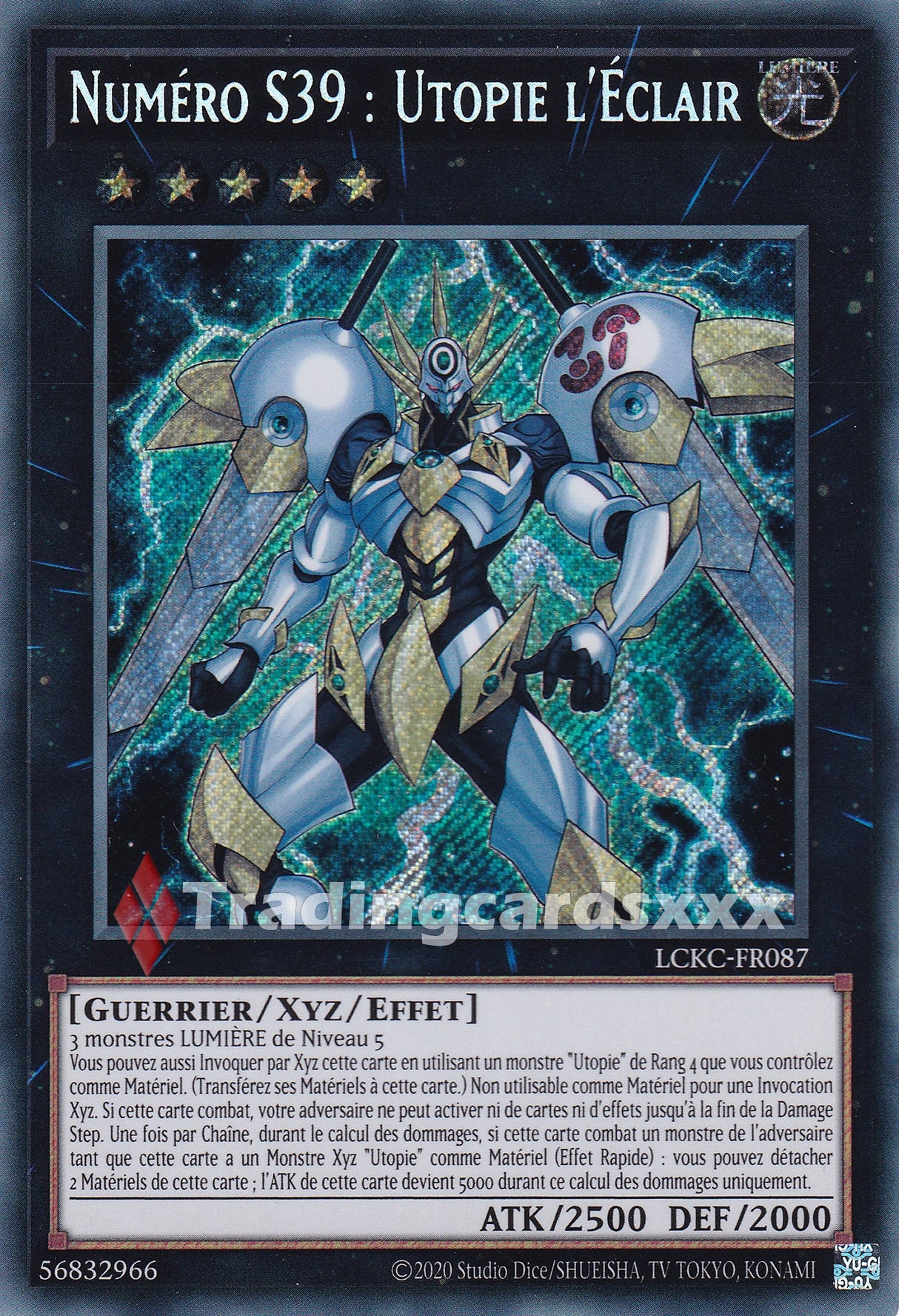 Yu-Gi-Oh! Numéro S39 : Utopie l'Éclair : SE LCKC-FR087