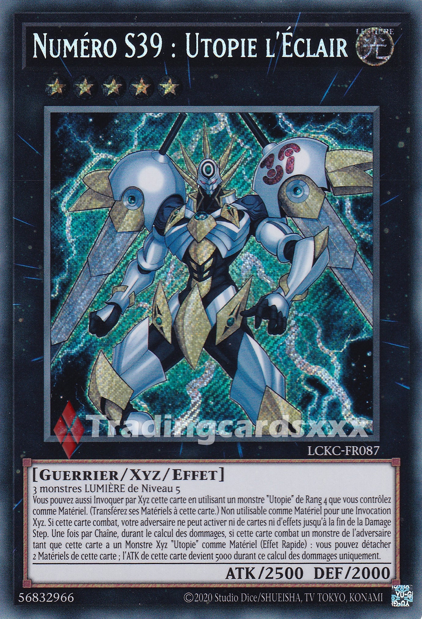 Yu-Gi-Oh! Numéro S39 : Utopie l'Éclair : SE LCKC-FR087