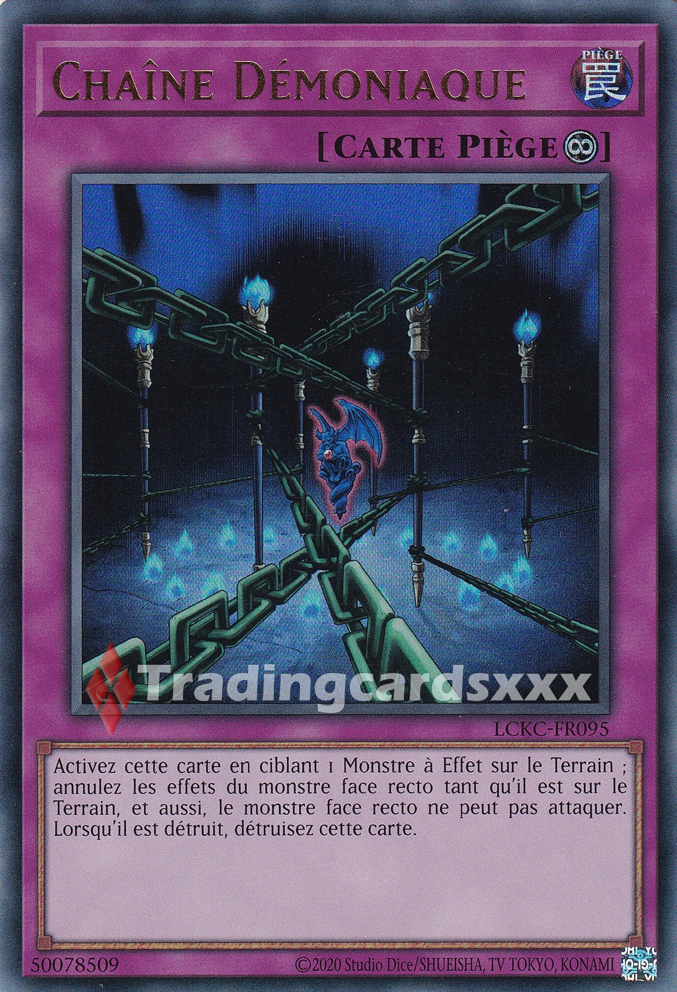 Yu-Gi-Oh! Chaîne Démoniaque : UR LCKC-FR095