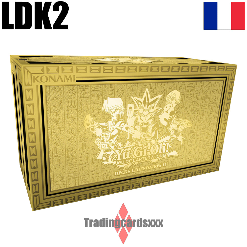 Yu-Gi-Oh! Coffret Decks Légendaires II : Yugi, Kaiba & Joey