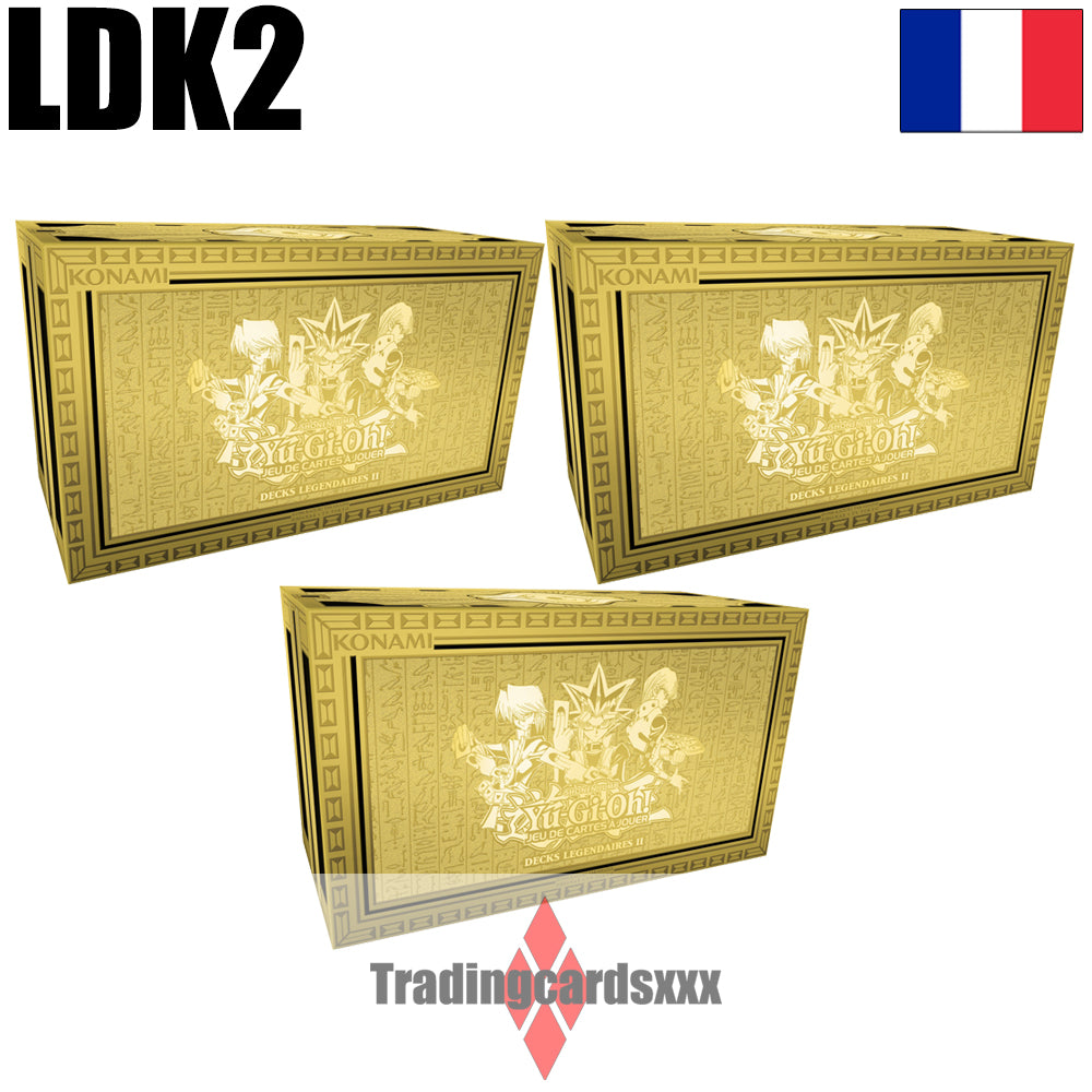Yu-Gi-Oh! Legendary Decks Of Yugi - Coffret De 3 Decks De 41 Cartes, Pour 2 Joueurs, à Partir De 8 Ans - 7