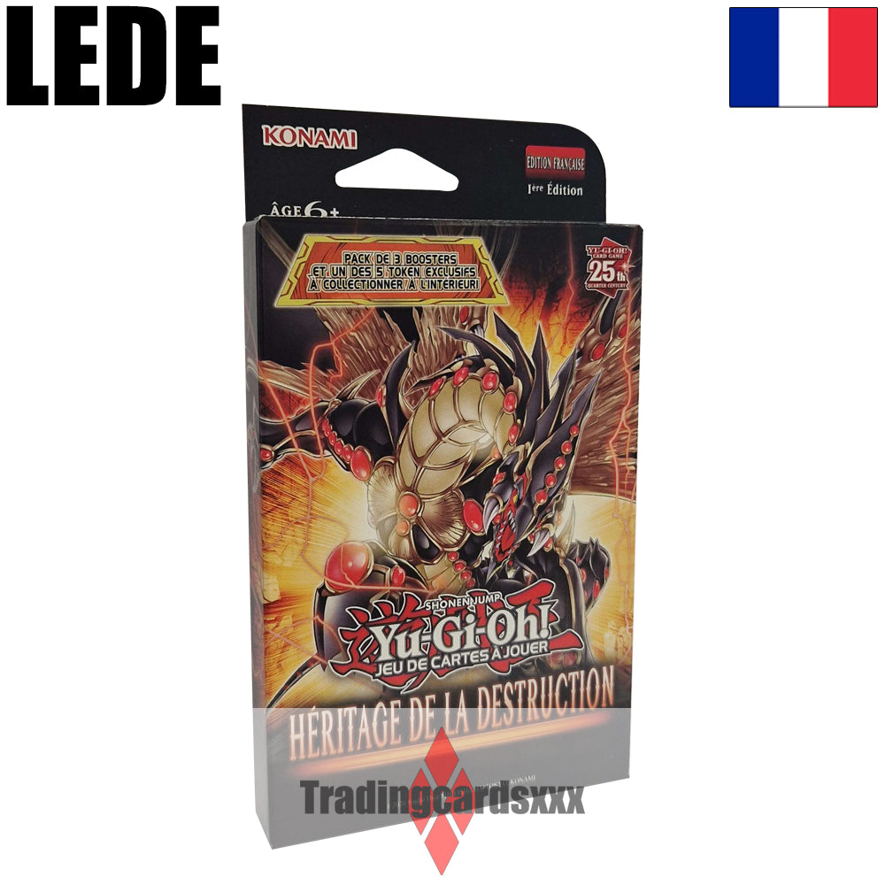 Yu-Gi-Oh! Pack de 3 boosters : Héritage de la Destruction
