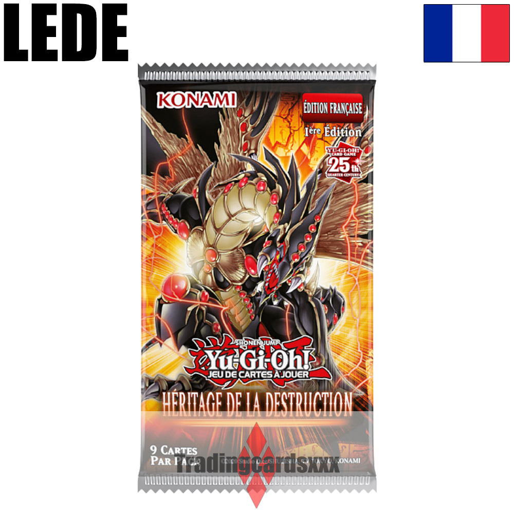 Yu-Gi-Oh! Booster de 9 cartes : Héritage de la Destruction