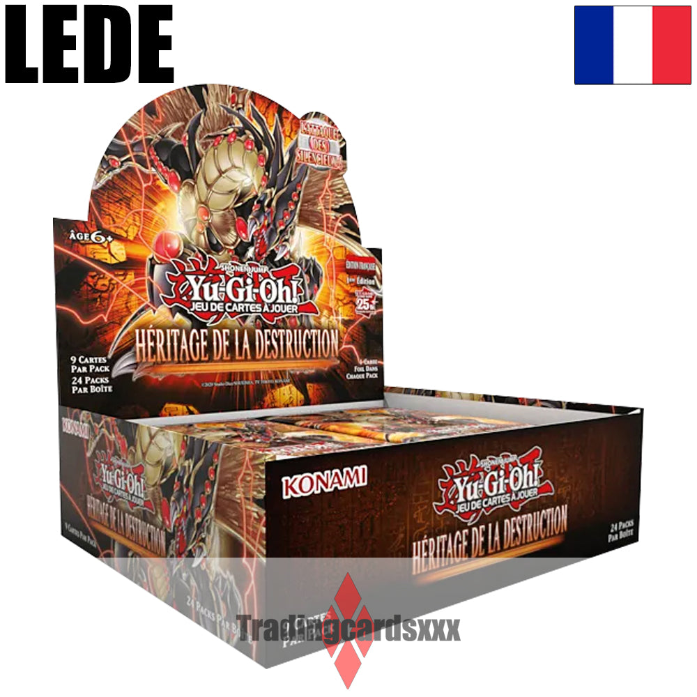 Yu-Gi-Oh! Display / Boite de 24 boosters : Héritage de la Destruction