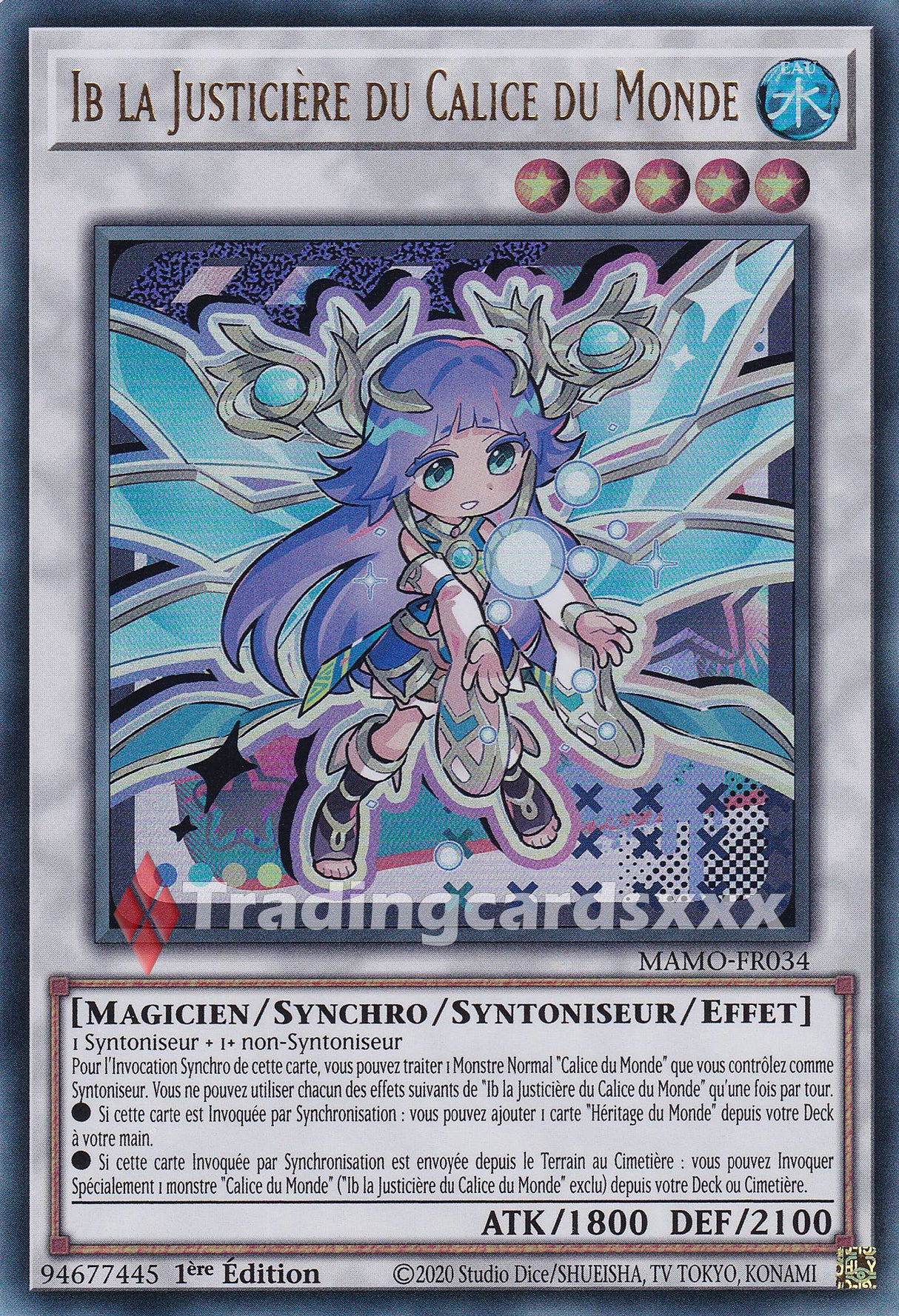 Yu-Gi-Oh! Ib la Justicière du Calice du Monde : UR MAMO-FR034