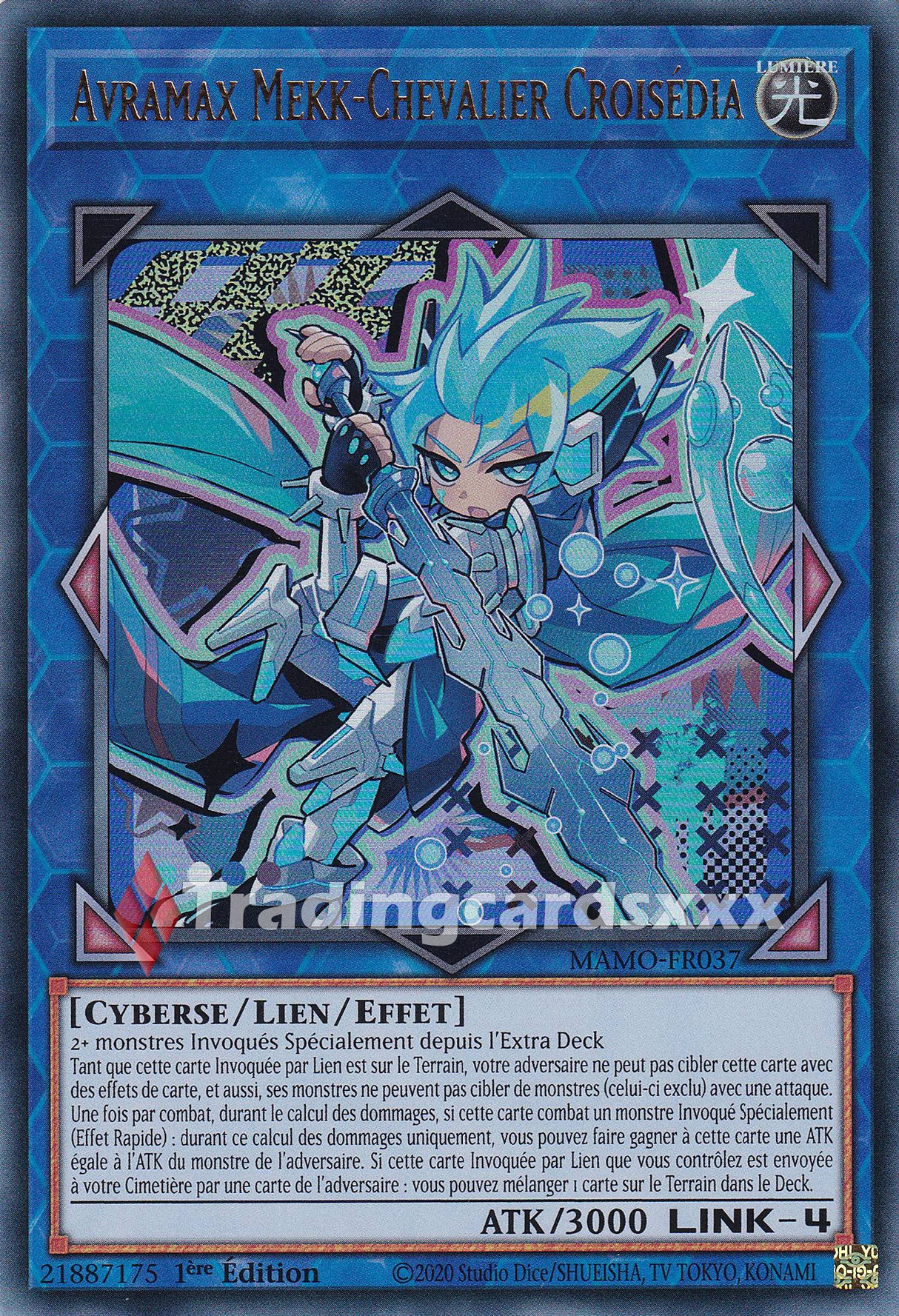 Yu-Gi-Oh! Avramax Mekk-Chevalier Croisédia : UR MAMO-FR037