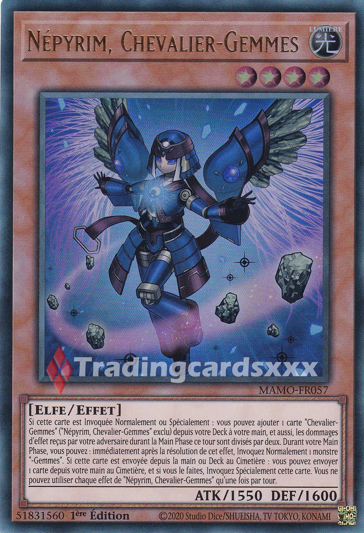 Yu-Gi-Oh! Népyrim, Chevalier-Gemmes : UR MAMO-FR057