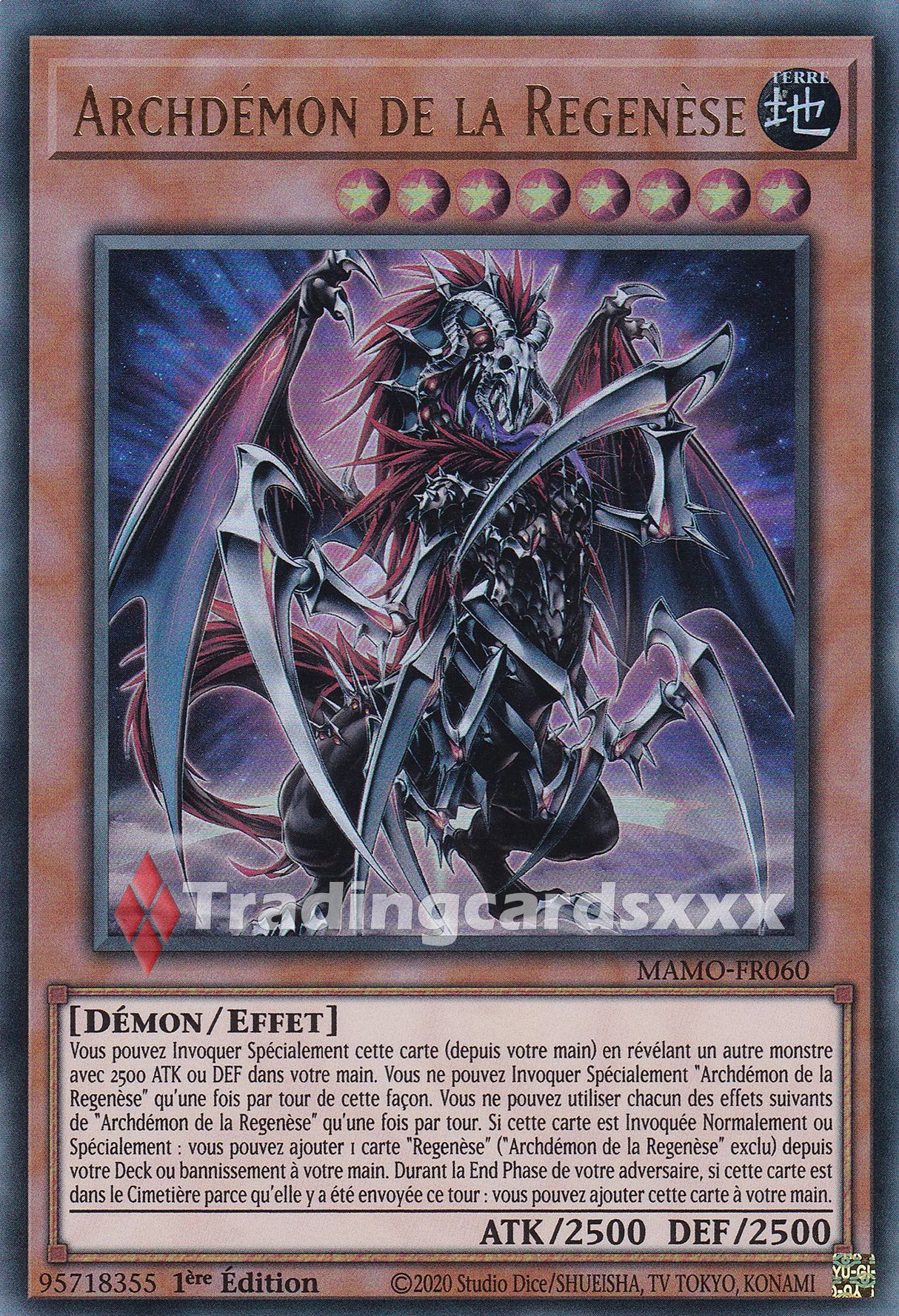 Yu-Gi-Oh! Archdémon de la Regenèse : UR MAMO-FR060