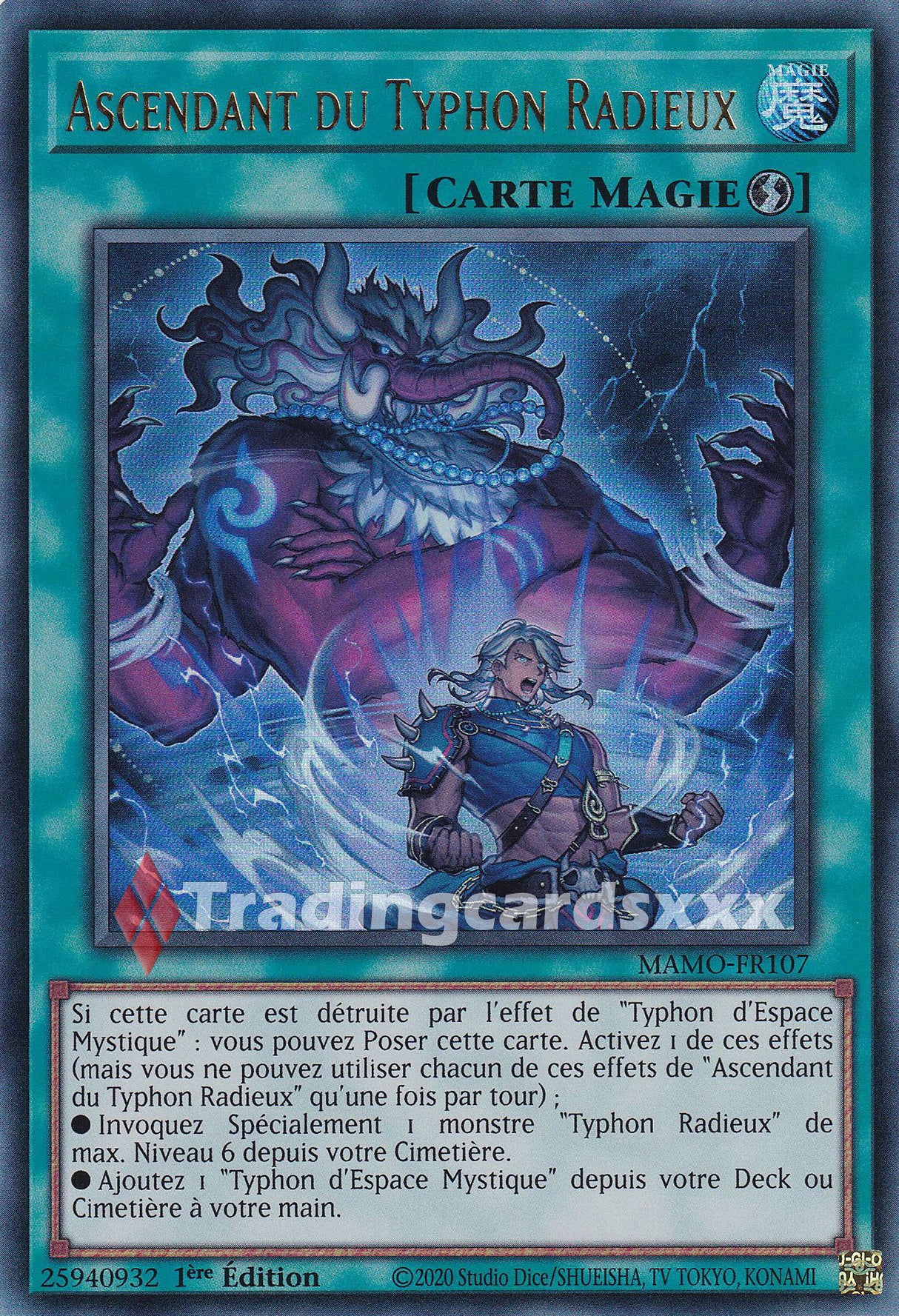 Yu-Gi-Oh! Ascendant du Typhon Radieux : UR MAMO-FR107