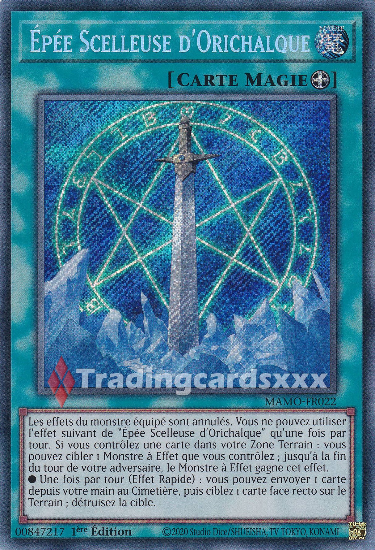 Yu-Gi-Oh! Épée Scelleuse d'Orichalque : SE MAMO-FR022