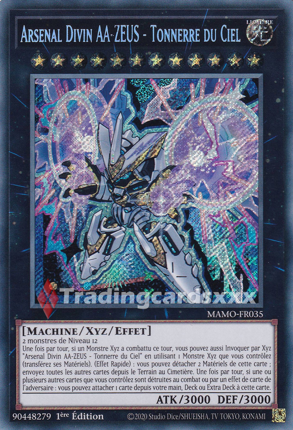 Yu-Gi-Oh! Arsenal Divin AA-ZEUS - Tonnerre du Ciel : SE MAMO-FR035