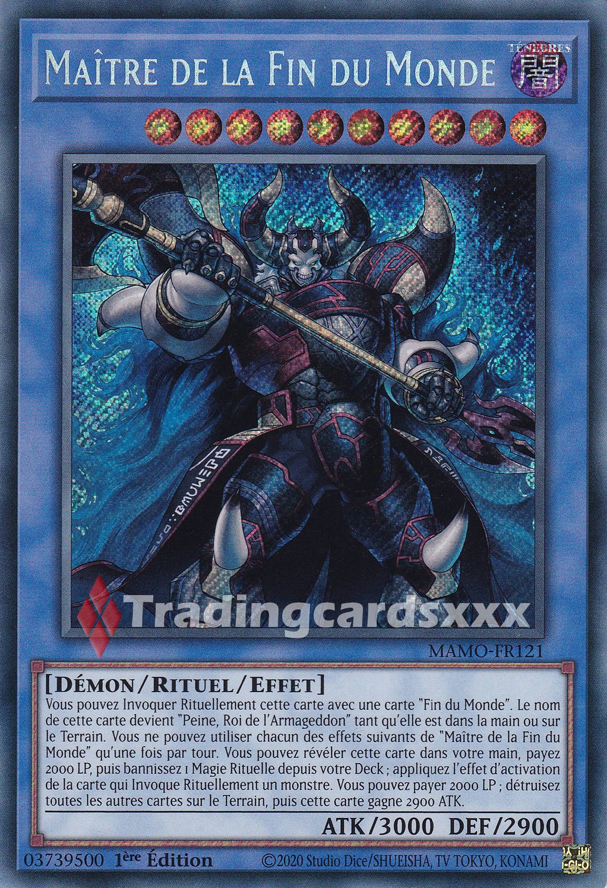 Yu-Gi-Oh! Maître de la Fin du Monde : SE MAMO-FR121