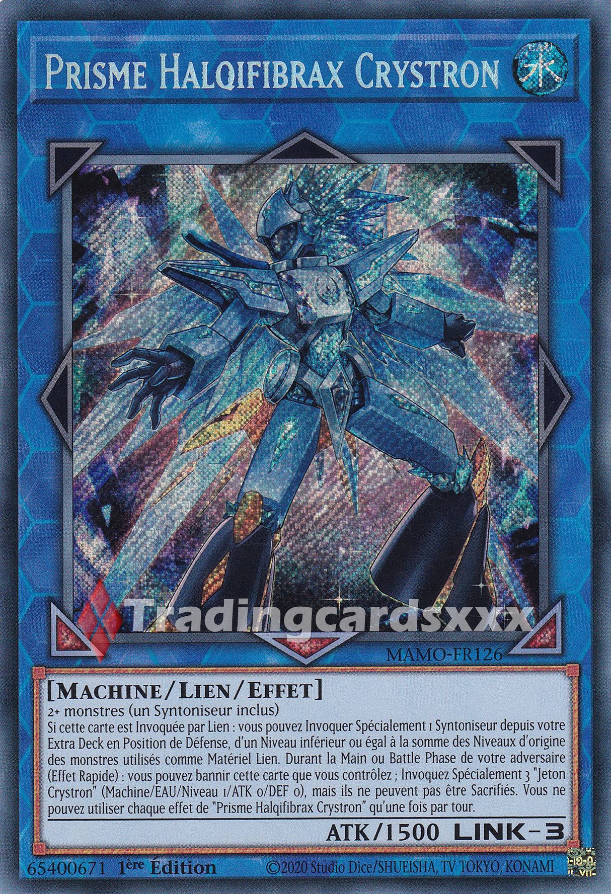 Yu-Gi-Oh! Prisme Halqifibrax Crystron : SE MAMO-FR126