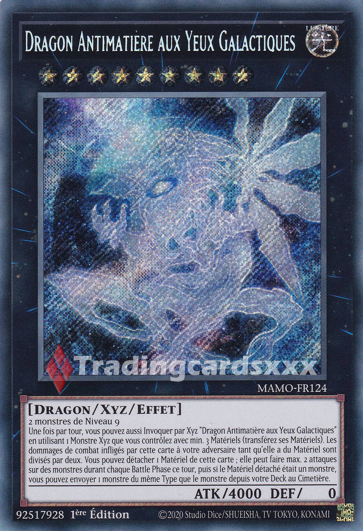Yu-Gi-Oh! Dragon Antimatière aux Yeux Galactiques : SE MAMO-FR124